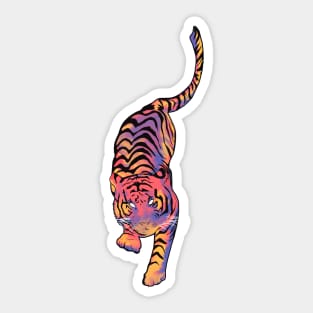 RAINBOW TIGER Sticker